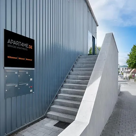 Daire Apart4me Scandi Geislingen Zentral Mit Parkplatz *